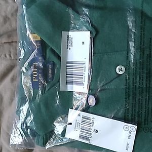 Polo Ralph Lauren classic fit Medium, green polo shirt